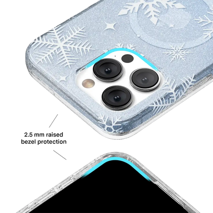 Snow Angel Glitter iPhone Case