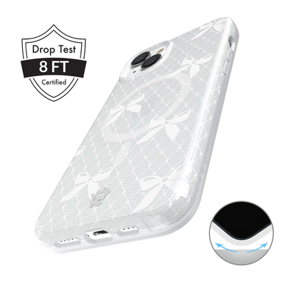 Vintage Lace Bows iPhone Case