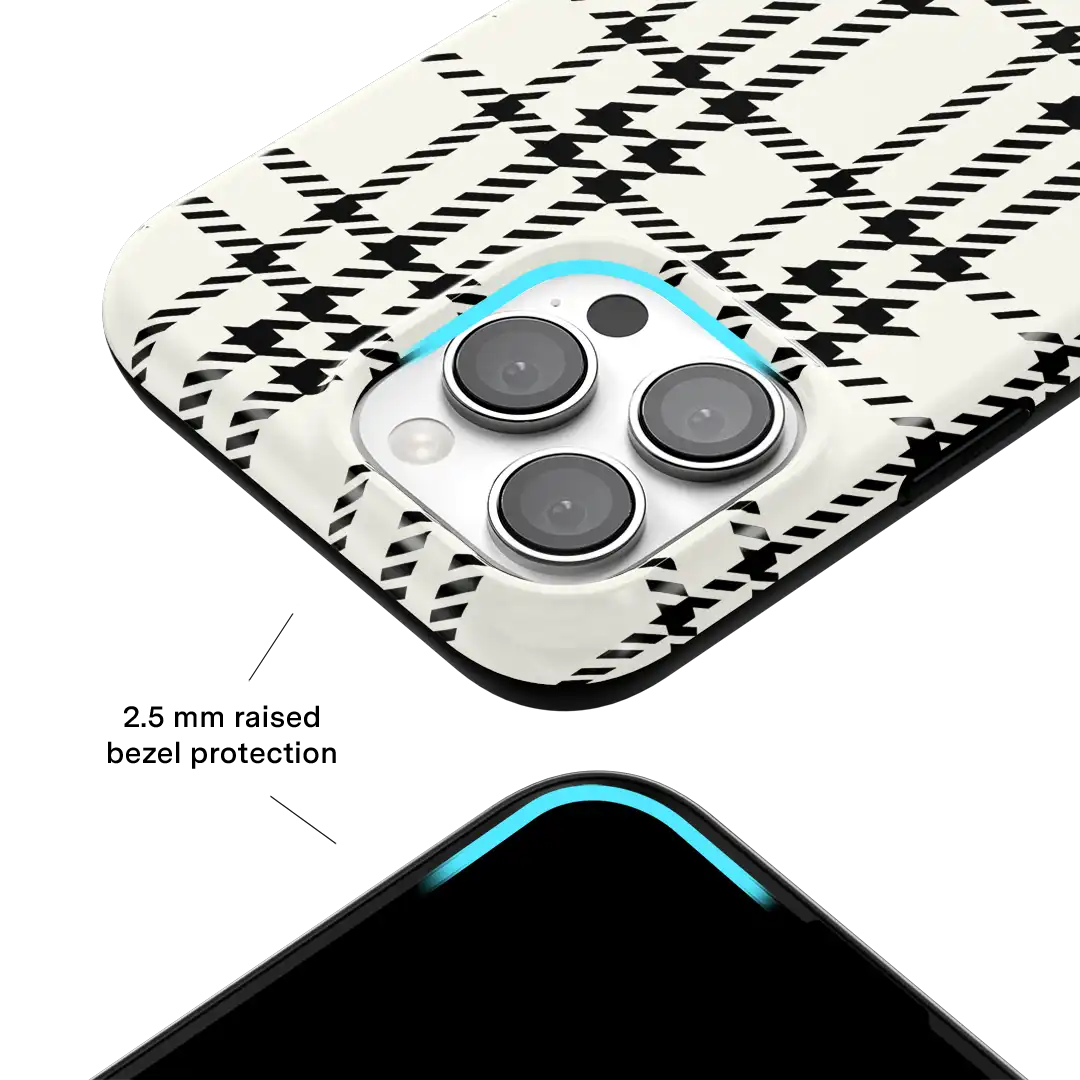 Houndstooth Sweater iPhone Case