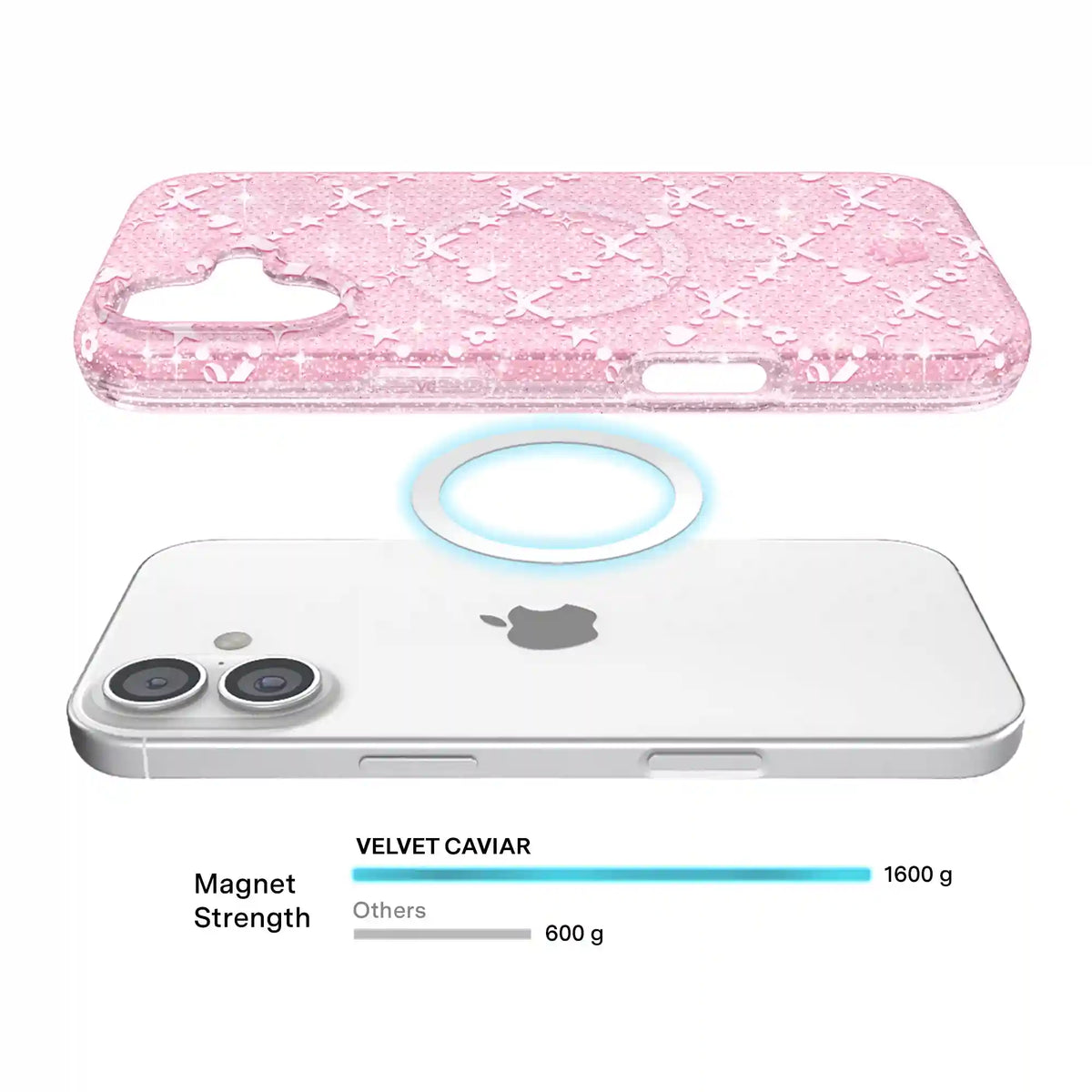 Sugar Baby Glitter iPhone Case