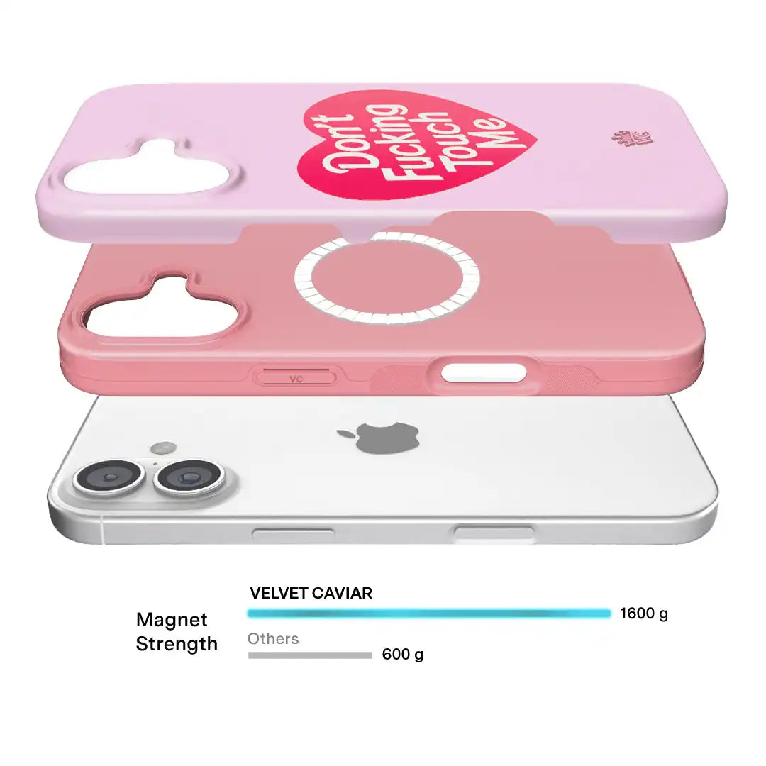 Don't F Touch Me iPhone Case