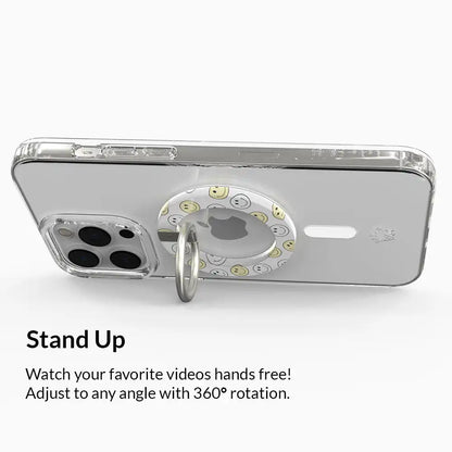 Smiley MagSafe Grip Ring