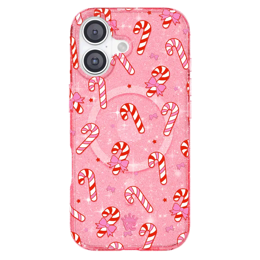 Pink Peppermint Princess iPhone Case