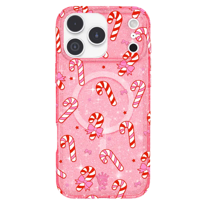 Pink Peppermint Princess iPhone Case