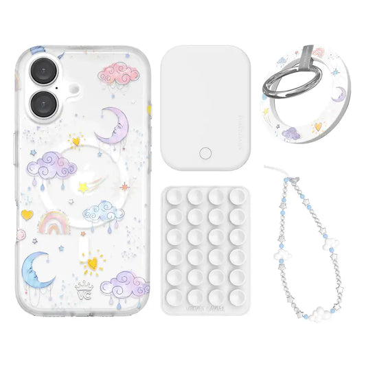 Sweet Dreams Frosted iPhone Bundle Set - Grip