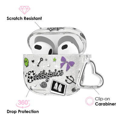 Beetlejuice Ghost with the Most AirPod Case