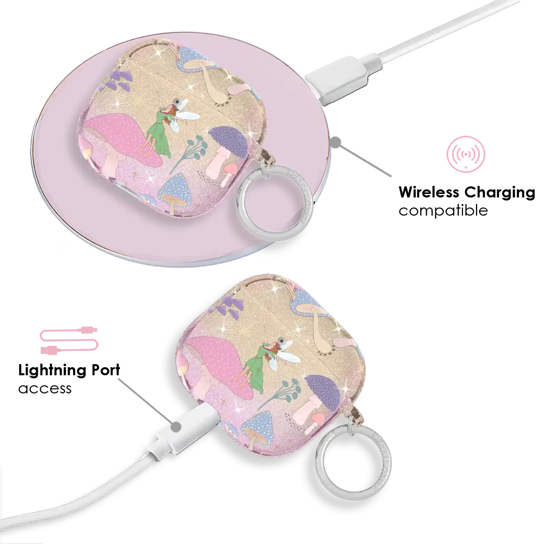 Enchanted Mushrooms AirPod Case