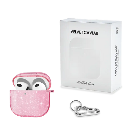 Pink Stardust Glitter AirPod Case