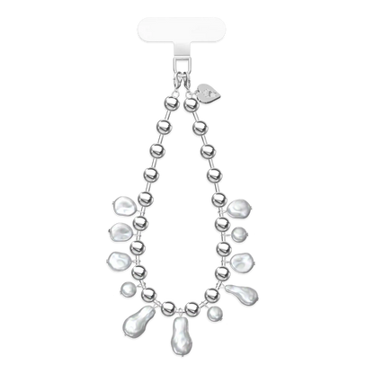Pearl Drip Chain Phone Charm