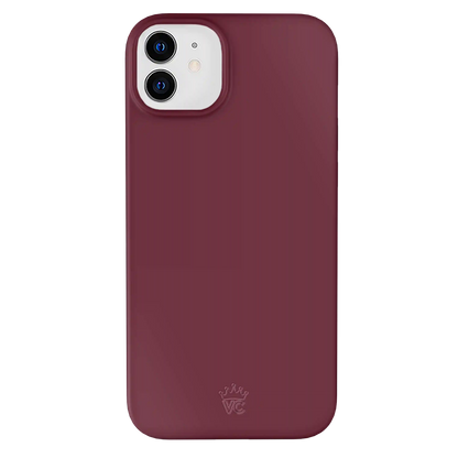 Burgundy 1990 iPhone Case