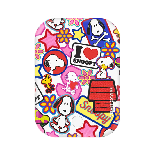 Snoopy Patchwork Portable MagSafe Charger Power Pack