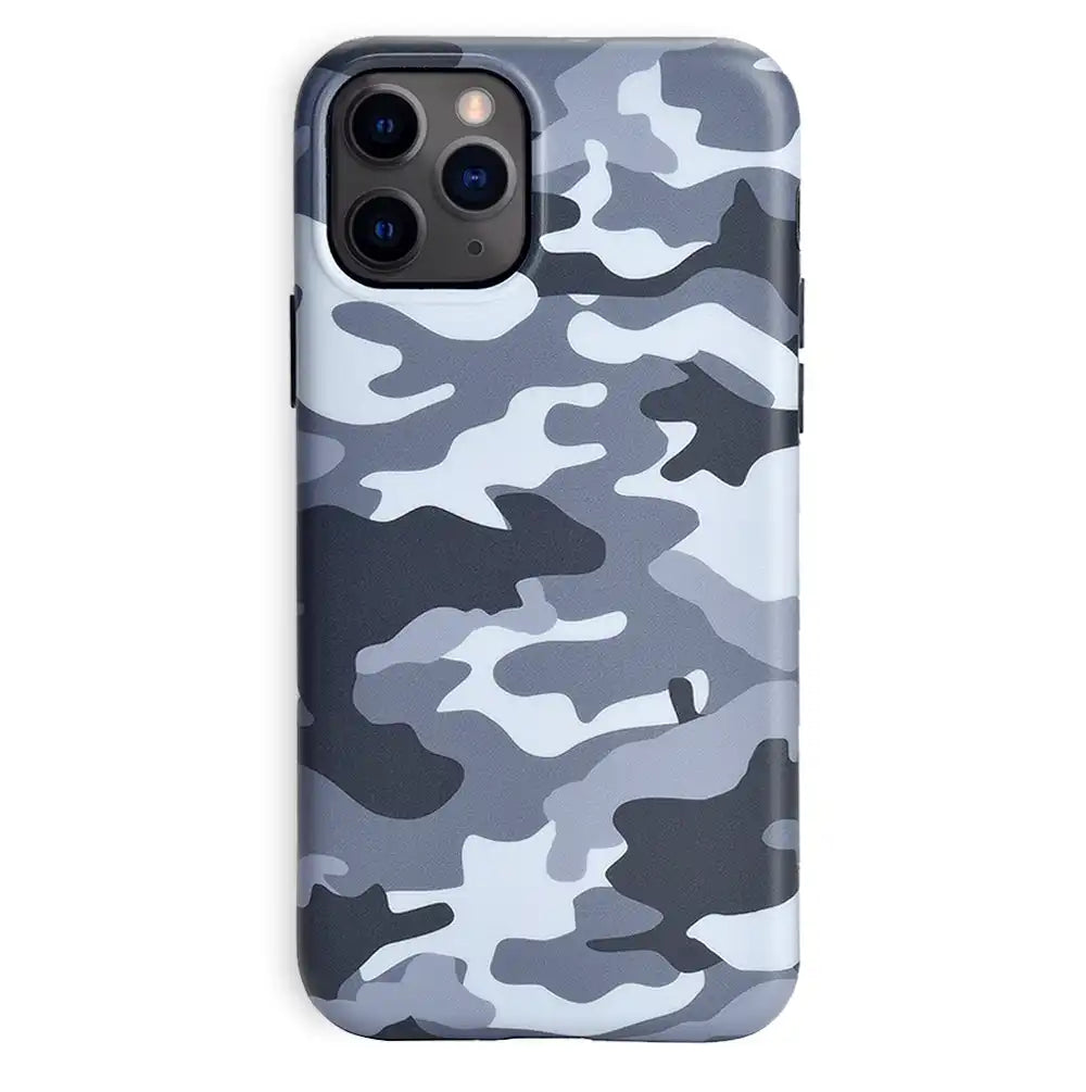 Gray Camo iPhone Case