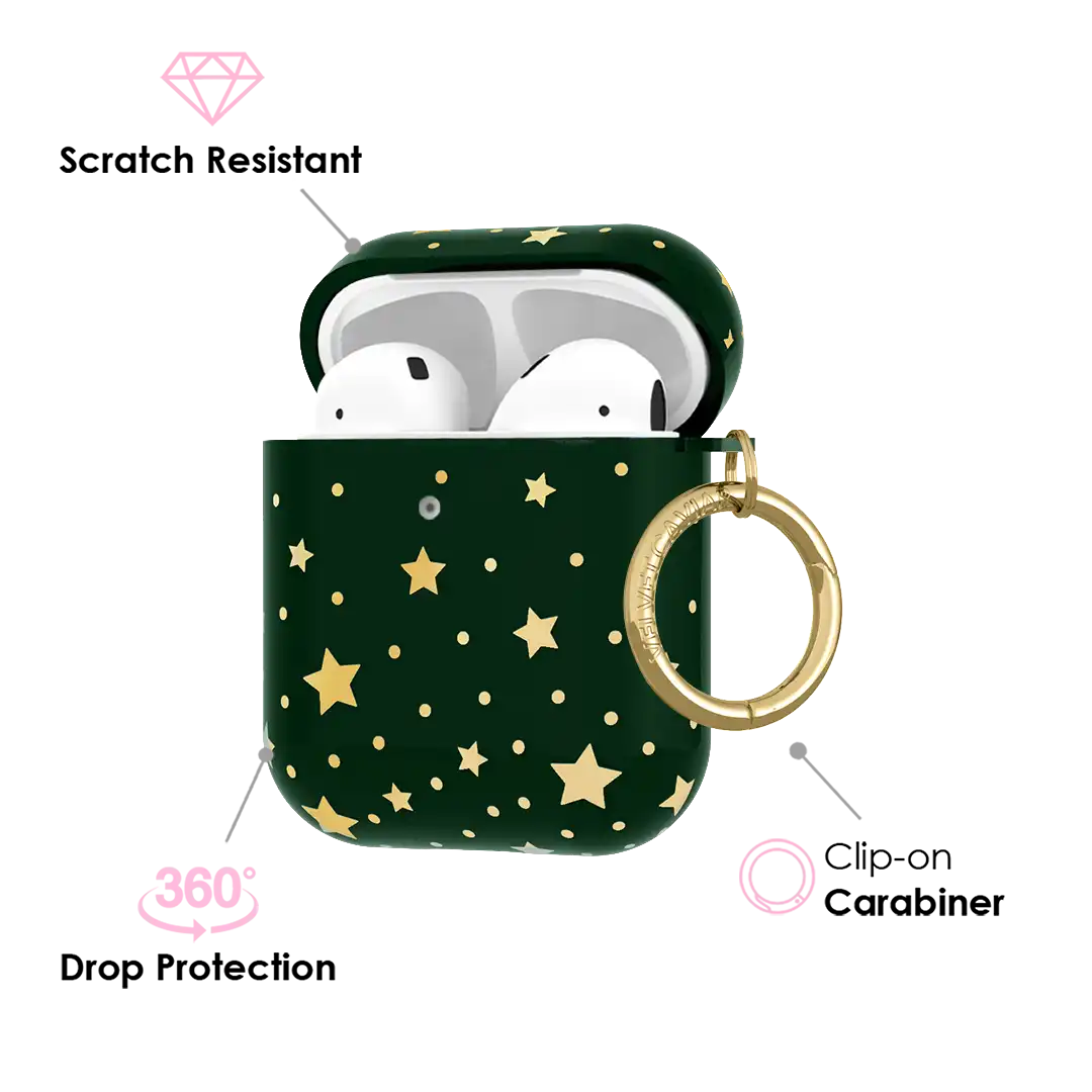 Evergreen Stars AirPod Case