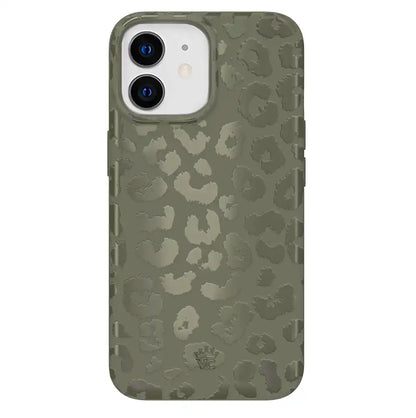 Olive Leopard iPhone Case