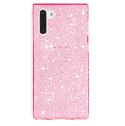 Pink Stardust Glitter Samsung Case