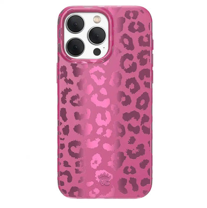 Pink Ruby Leopard iPhone Case