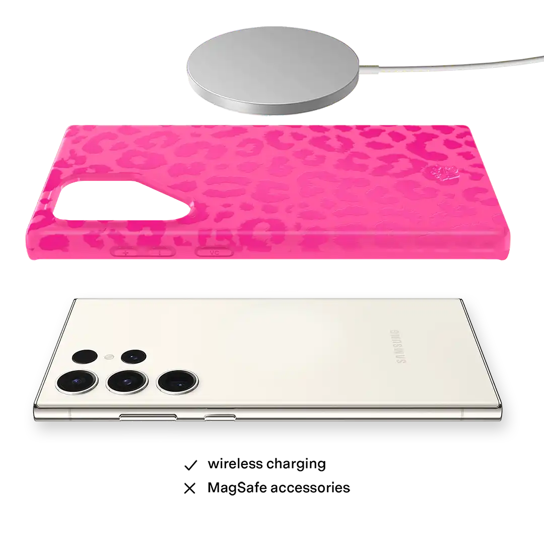 Even Hotter Pink Leopard Samsung Case