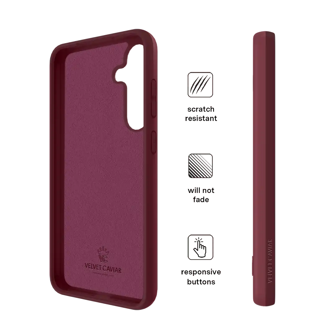 Burgundy 1990 Samsung Case