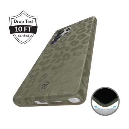 Olive Leopard Samsung Case