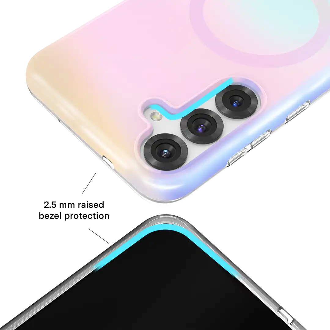 White Opal Samsung Case