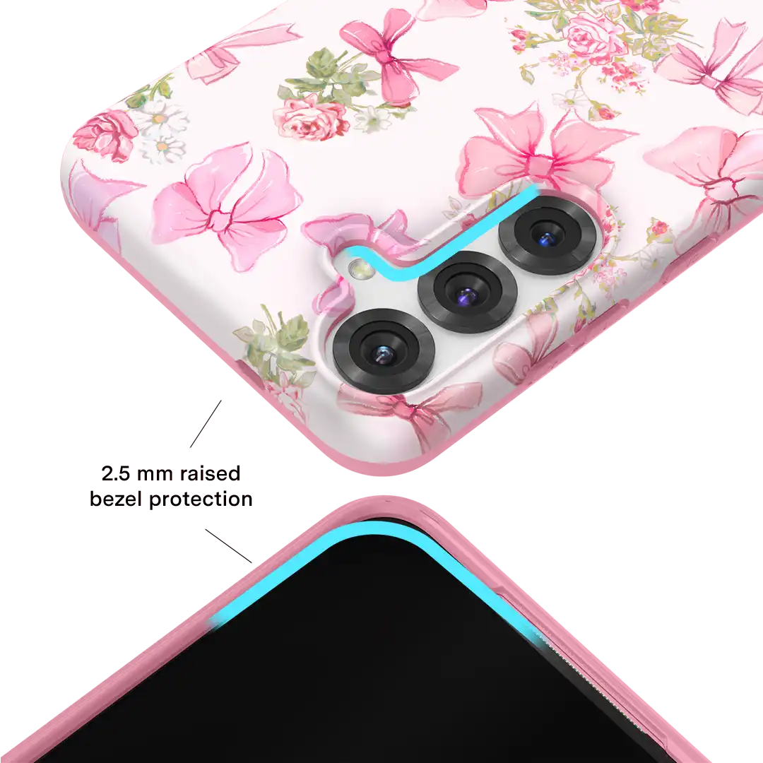 Posie Pink Bow Samsung Case
