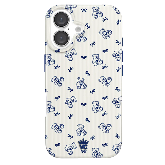 Preppy Teddy iPhone Case