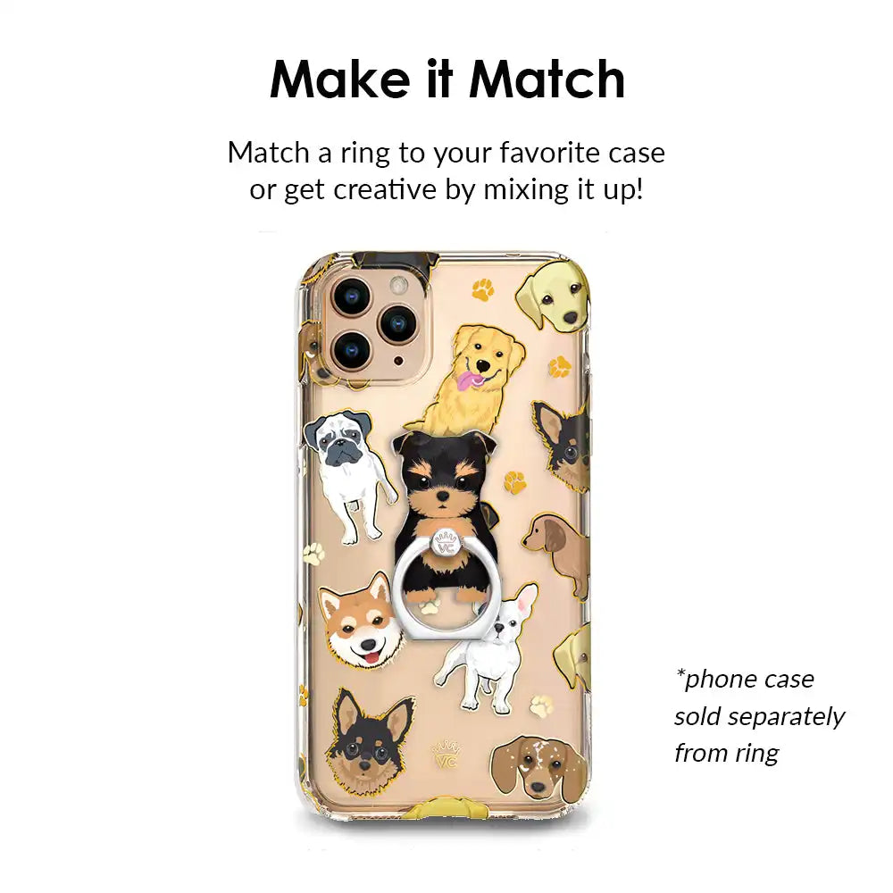 Yorkie Phone Ring