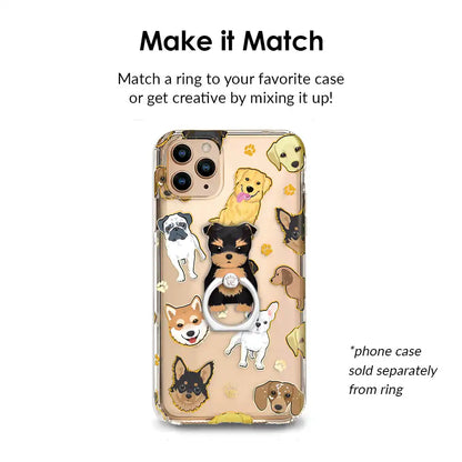 Yorkie Phone Ring